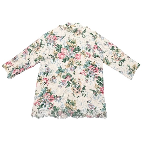 Vintage Handmade Quilt Blanket Type Coat Jacket Women Size Medium - Picture 5 of 9